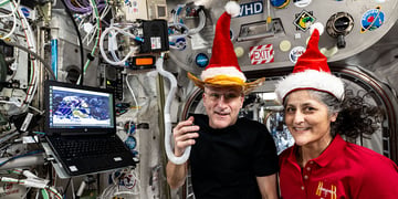 Don Pettit and Suni Williams