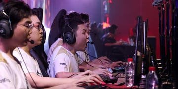 Gamers getting excited