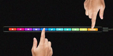 Flexbar touch bar