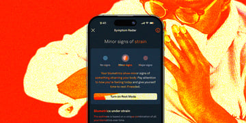 Oura Ring smart ring Symptom Radar