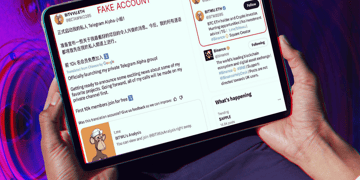 Telegram fake accounts scam