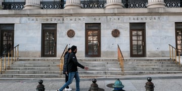 US Treasury Department building