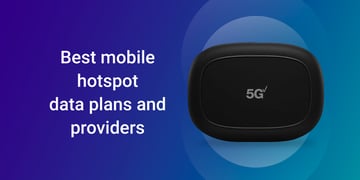 best mobile hotspot data plans and providers