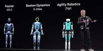 Nvidia robotics CES 2025 Jensen Huang