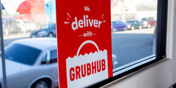 GrubHub sign