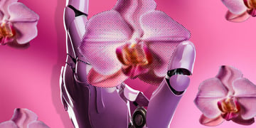 robot-floral-orchid