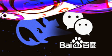 Baidu DeepSeek WeChat logos China