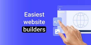 Easiest website builders to use
