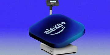Alexa assistant on a scale