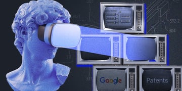 AR glasses and TV patent