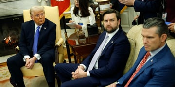 President Donald Trump, Vice President JD Vance, Secretary of Defense Pete Hegseth