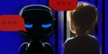 A child in prison talking to a bot.