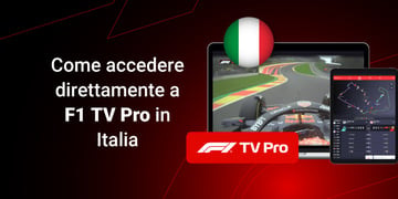 F1 TV Pro in Italy