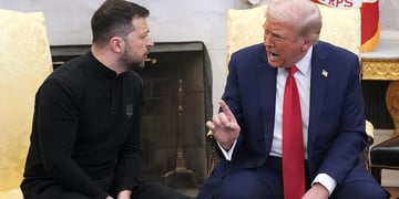 Donald Trump and Volodymyr Zelenskyy