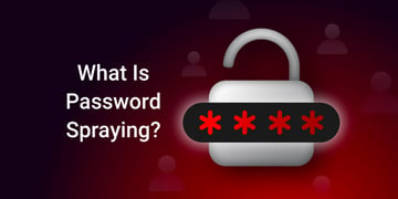 What is password spraying