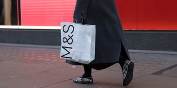 Marks & Spencer shopping bag