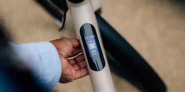 Ampler e-bike charging