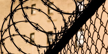 Prison barbed wire, punishment, crime