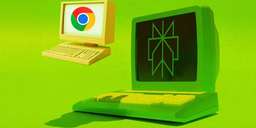 Google Chrome browser logo, Perplexity browser logo