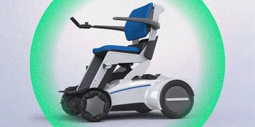 Climbing electric wheelchair