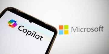 Copilot logo, Microsoft logo