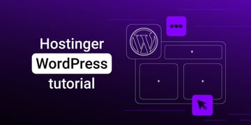 Hostinger WordPress tutorial