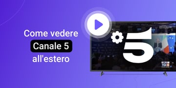 how to watch canale 5