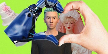 Plastic dolls marrying AI.