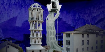 3D-printed tower in Switzerland