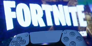 fortnite sign with joystick