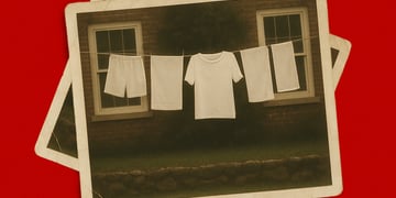 Laundry as a symbol of zero privacy