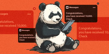 Panda Shop SMS phishing group