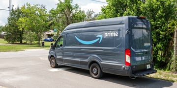 Amazon Prime delivery van