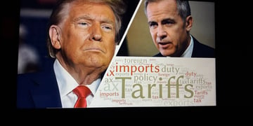 Trump and Mark Carney