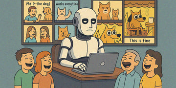 AI creating memes to great public reaction.