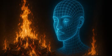 Burning books for AI