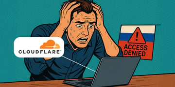 Cloudflare, russia