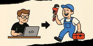Developer becomes a plumber