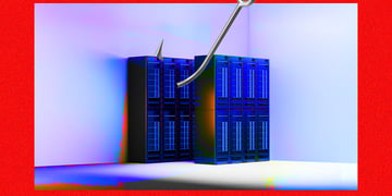 how hosting is used in scams