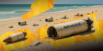 SpaceX debris