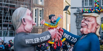 trump putin zelensky dolls, hitler stalin