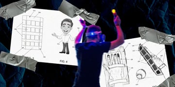 Virtual reality tech patent