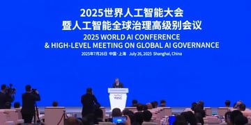 Premier Li Qiang at the annual World Artificial Intelligence Conference