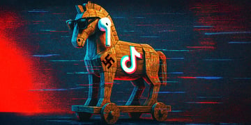 A trojan horse influencer with Nazi tattoos.