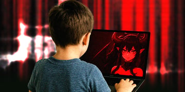 child-using-AI-anime-companion