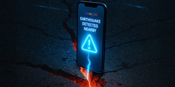 Google earthquake detection
