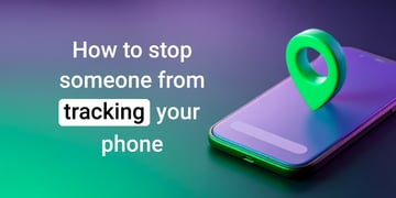 how to stop someone from tracking you
