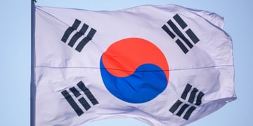 The South Korean flag.