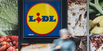 Logo of supermarket vhain Lidl