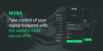 NymVPN protects your traffic with noise